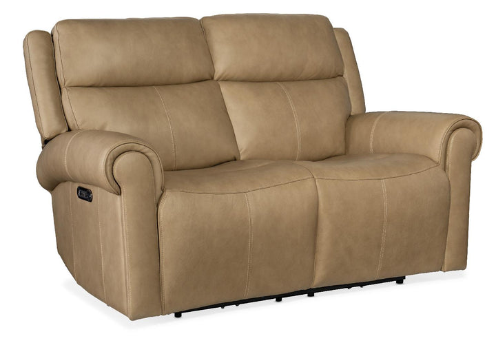 American Home Furniture | Hooker Furniture - Oberon Zero Gravity Power Loveseat with Power Headrest