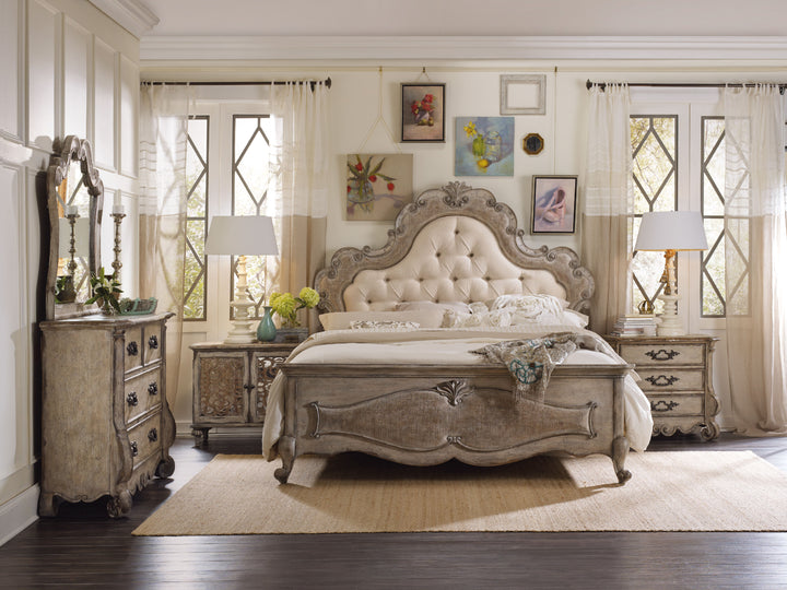 American Home Furniture | Hooker Furniture - Chatelet Upholstered Panel Bed