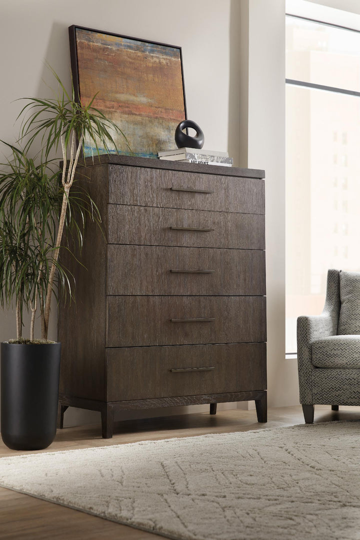 American Home Furniture | Hooker Furniture - Miramar Aventura Manet Five-Drawer Chest