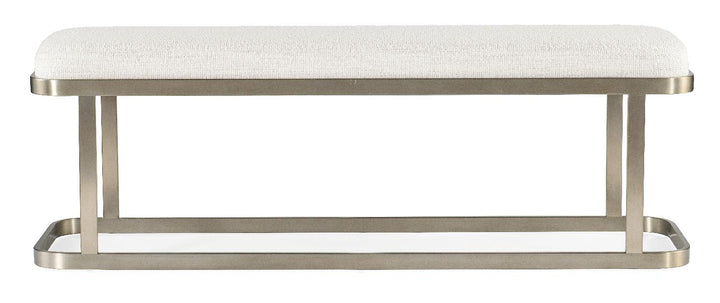 American Home Furniture | Hooker Furniture - Linville Falls River Branch Upholstered Bench