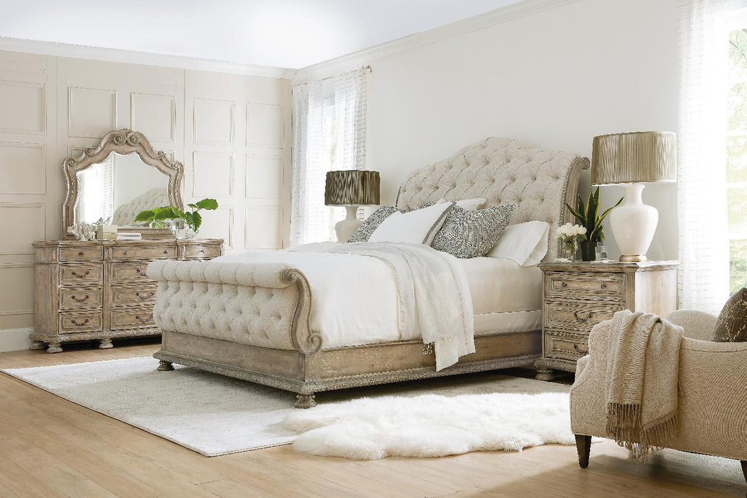 American Home Furniture | Hooker Furniture - Castella Tufted Bed