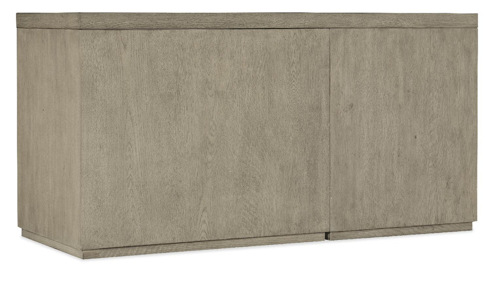 American Home Furniture | Hooker Furniture - Linville Falls 60" Credenza with File and Open Desk Cabinet