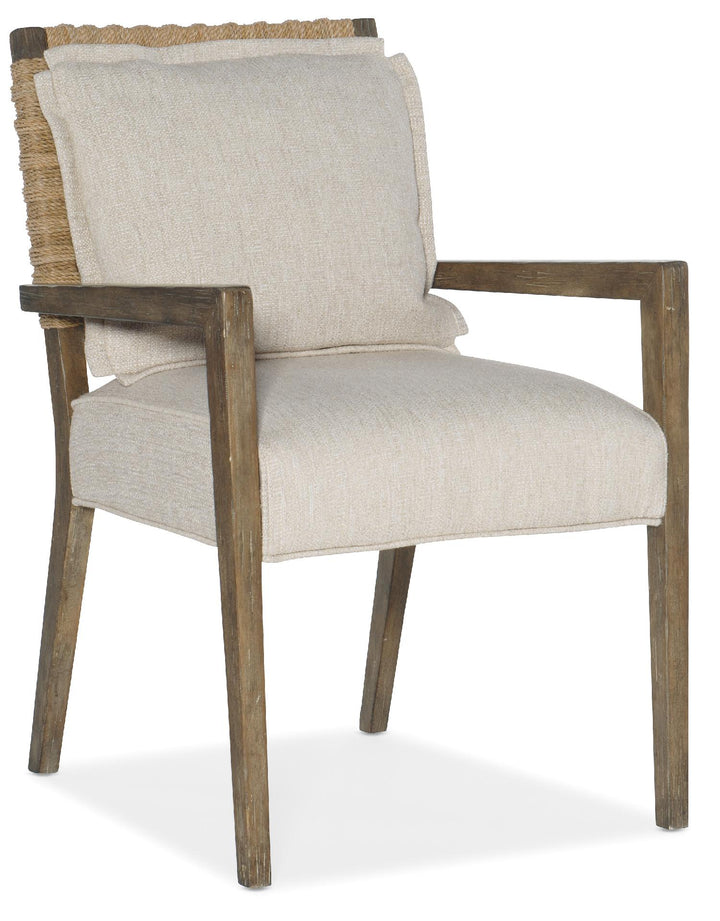 American Home Furniture | Hooker Furniture - Sundance Woven Back Arm Chair - Set of 2