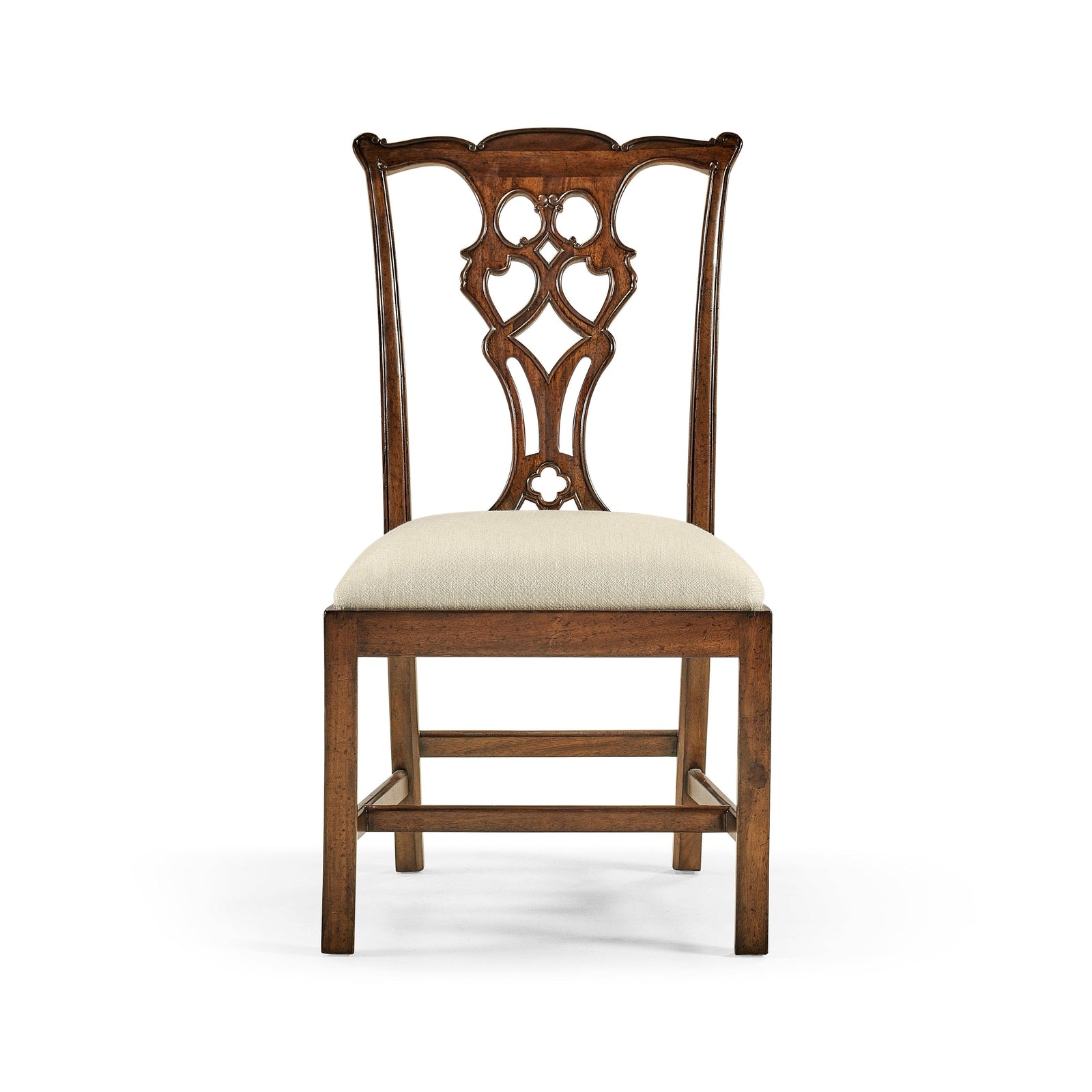Jonathan Charles Buckingham Chippendale Mahogany Side Chair - Set Of 2 DINING CHAIRS