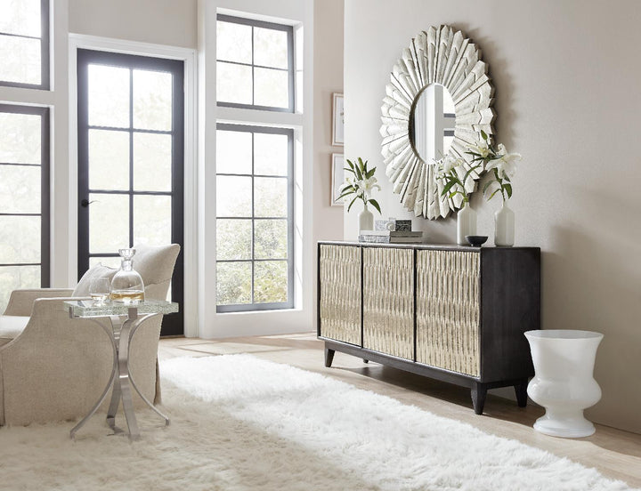 American Home Furniture | Hooker Furniture - Shimmer Three-Door Credenza