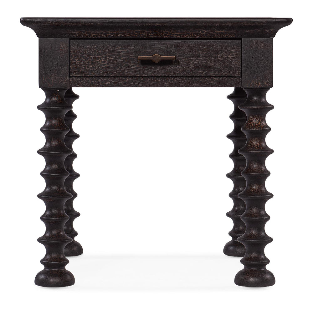 American Home Furniture | Hooker Furniture - Big Sky Turned Leg End Table