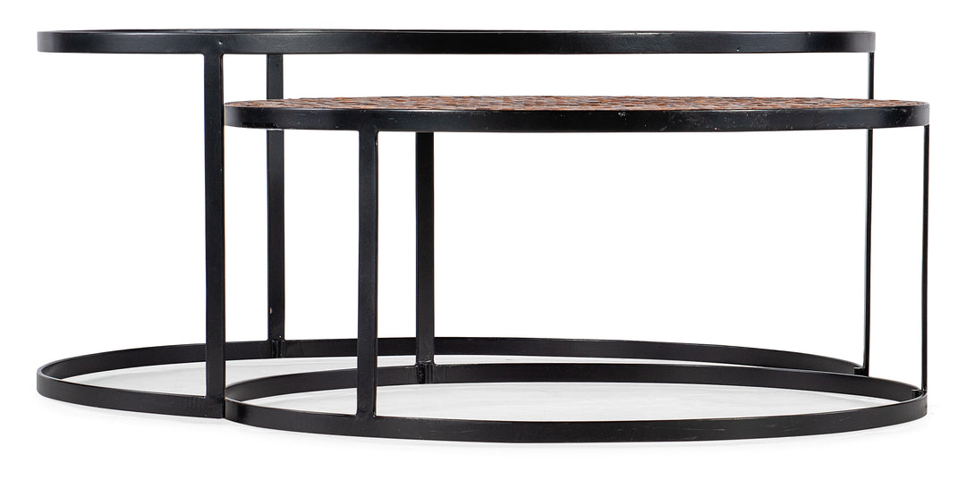 American Home Furniture | Hooker Furniture - Commerce & Market Chatham Nesting Cocktail Tables