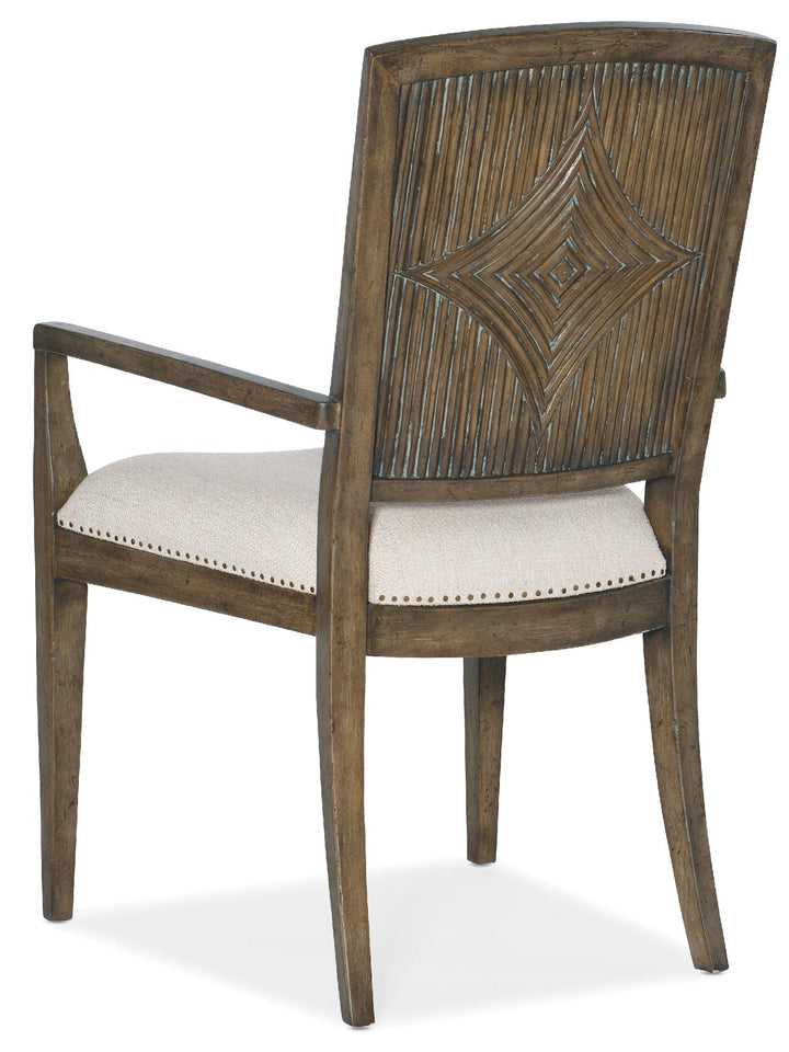 American Home Furniture | Hooker Furniture - Sundance Carved Back Arm Chair - Set of 2