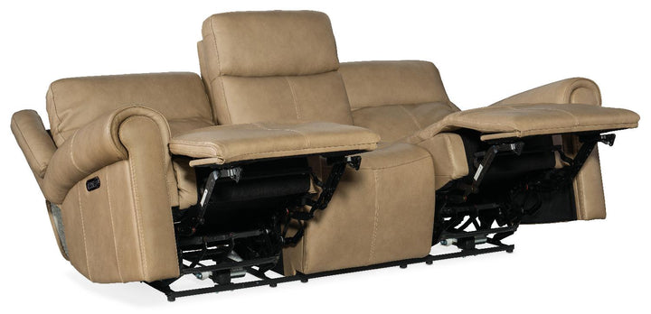 American Home Furniture | Hooker Furniture - Oberon Zero Gravity Power Sofa with Power Headrest