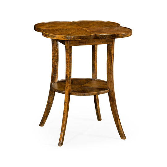Jonathan Charles Casual Accents Quatrefoil Lamp Table ACCENT TABLES