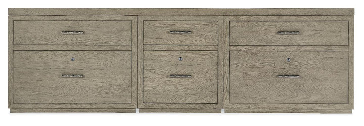 American Home Furniture | Hooker Furniture - Linville Falls 96" Credenza with File and Two Lateral Files