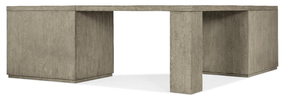 American Home Furniture | Hooker Furniture - Linville Falls Corner Desk with Lateral File and Open Desk Cabinet