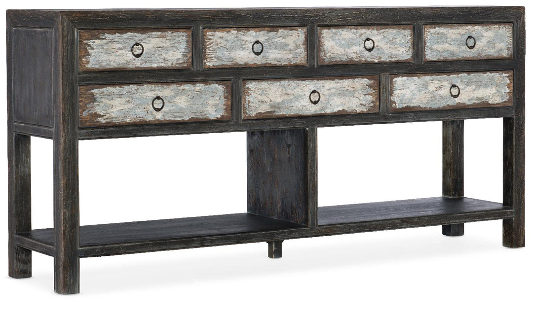 American Home Furniture | Hooker Furniture - Beaumont Console 7 Drawers