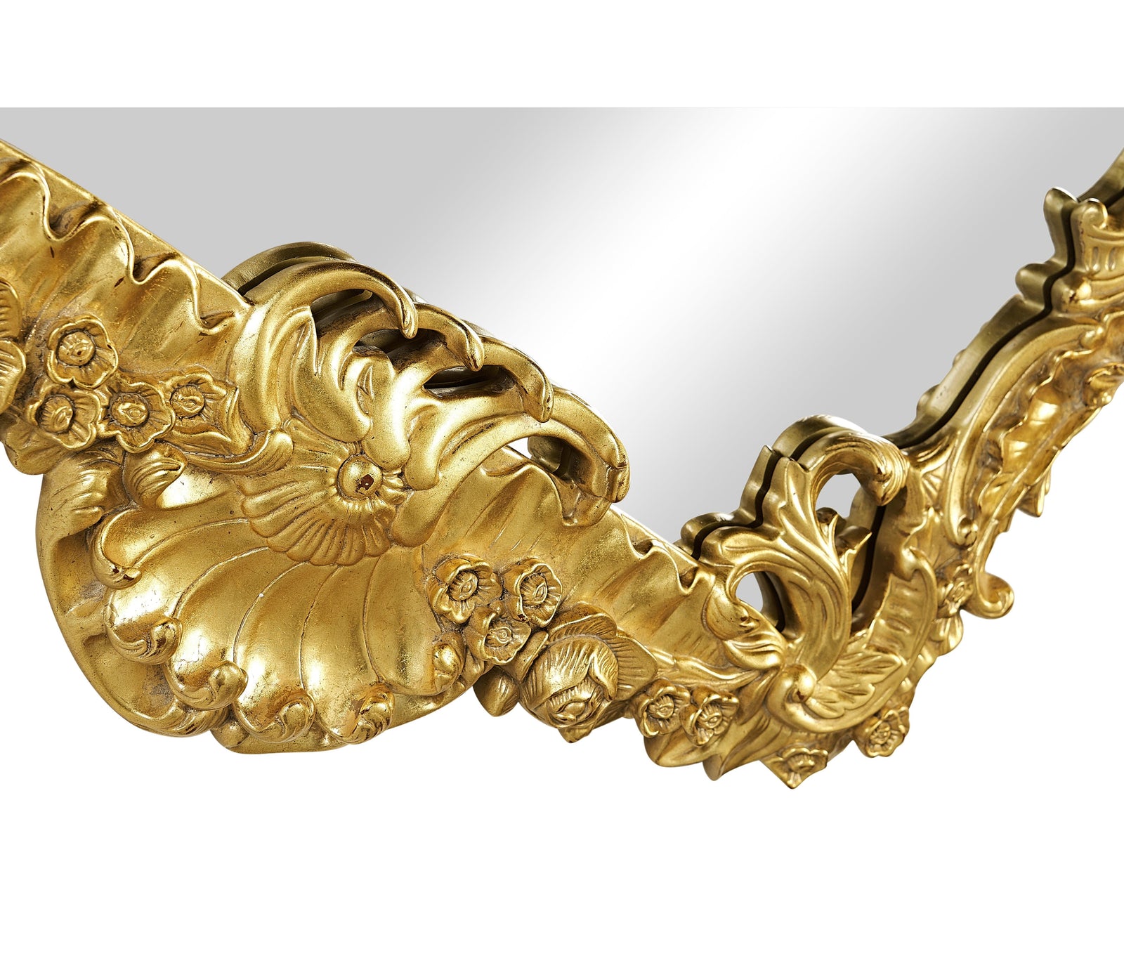 Jonathan Charles Buckingham Gilded Rococo Style Mirror WALL MIRRORS