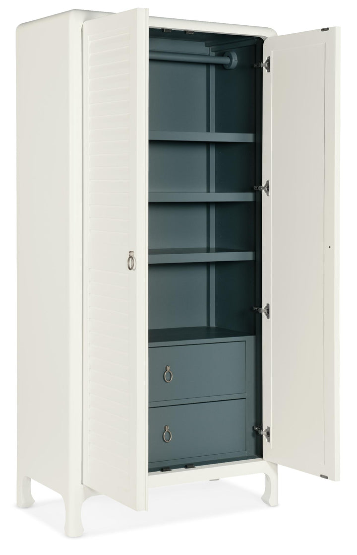 American Home Furniture | Hooker Furniture - Serenity Cape May Wardrobe