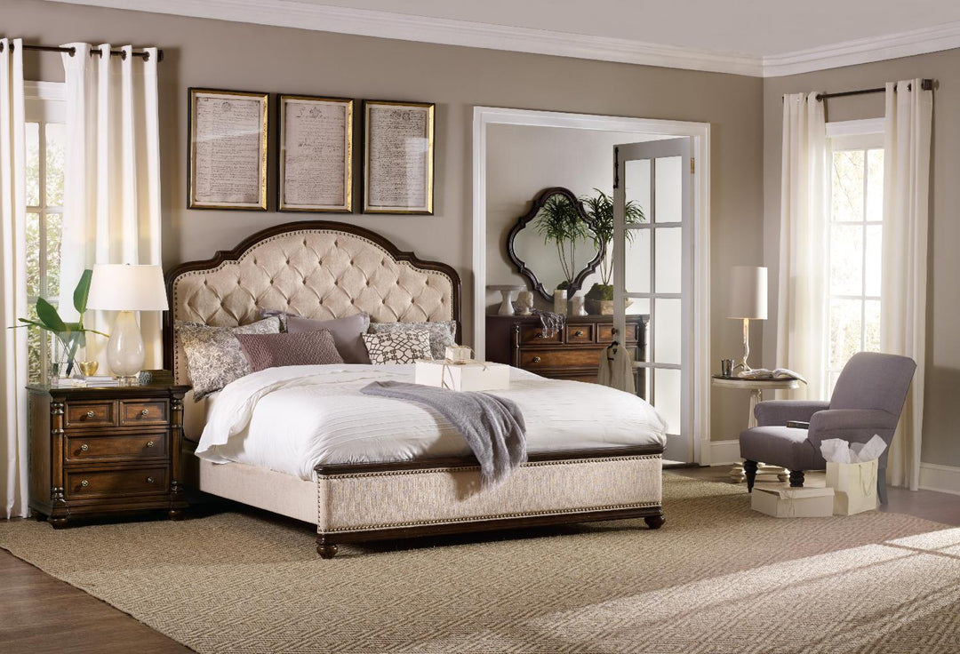 American Home Furniture | Hooker Furniture - Leesburg Upholstered Bed