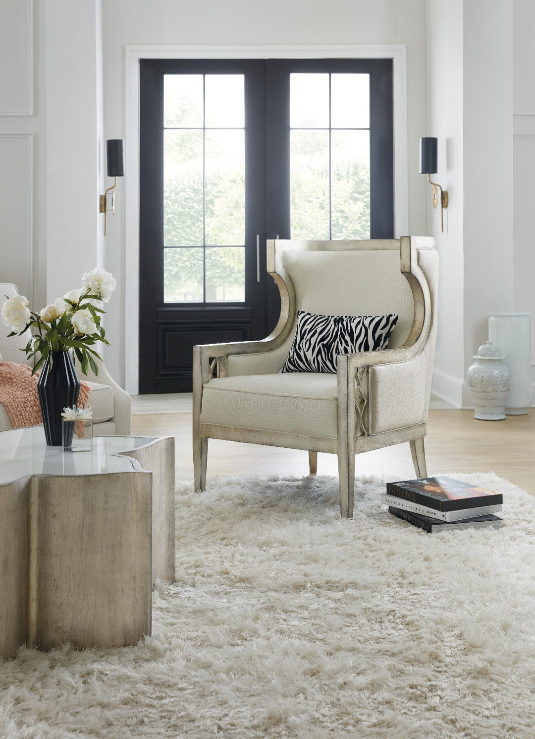 American Home Furniture | Hooker Furniture - Sanctuary Debutant Wing Chair