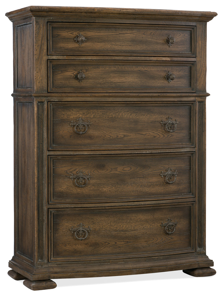 American Home Furniture | Hooker Furniture - Gillespie Five-Drawer Chest