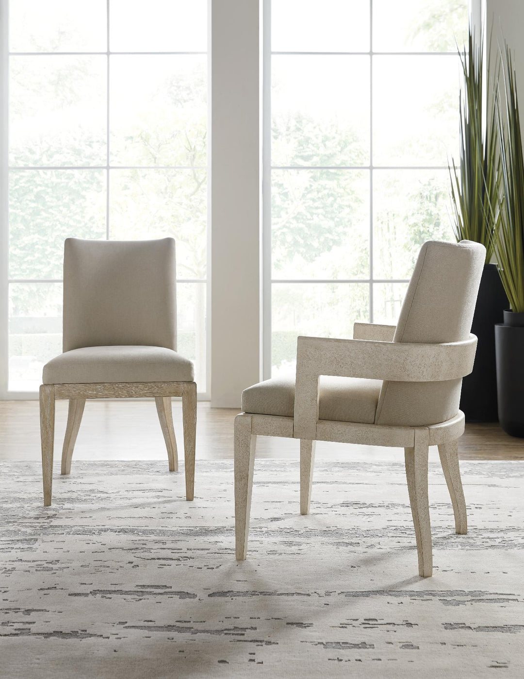 American Home Furniture | Hooker Furniture - Cascade Upholstered Arm Chair - Set of 2