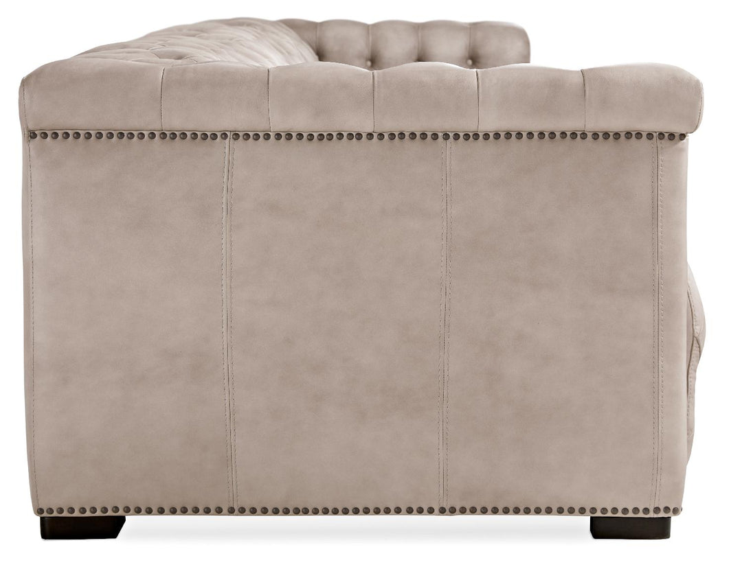 American Home Furniture | Hooker Furniture - Savion Grandier Power Recliner Sofa with Power Headrest