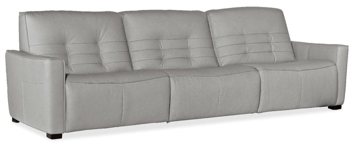 American Home Furniture | Hooker Furniture - Reaux Power Recline Sofa with3 Power Recliners