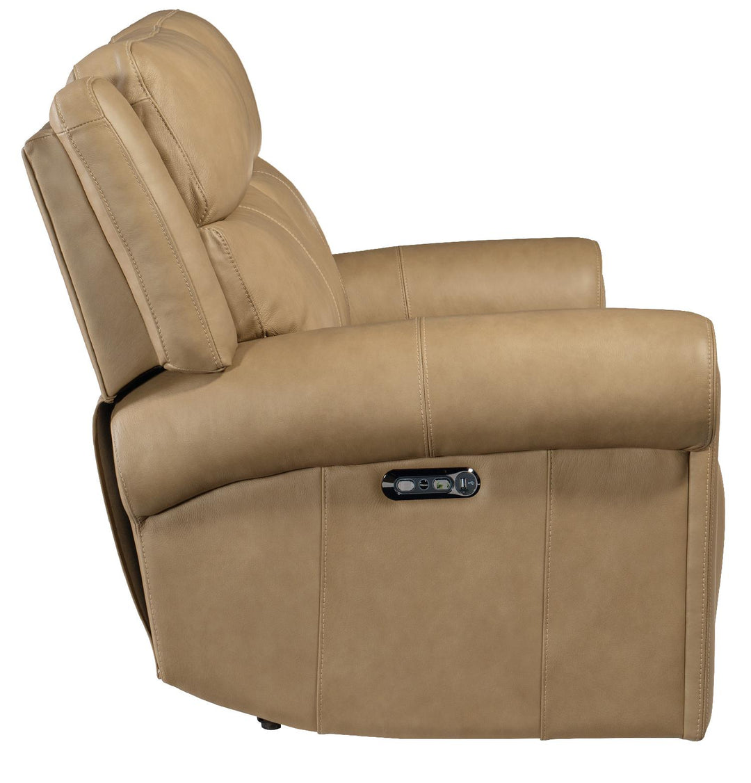 American Home Furniture | Hooker Furniture - Oberon Zero Gravity Power Loveseat with Power Headrest