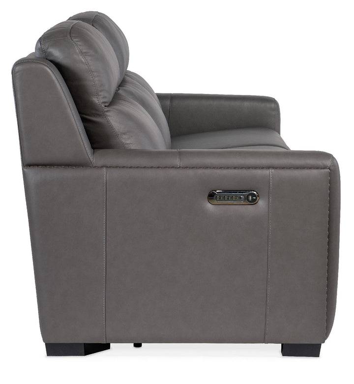American Home Furniture | Hooker Furniture - McKinley Power Sofa with Power Headrest & Lumbar