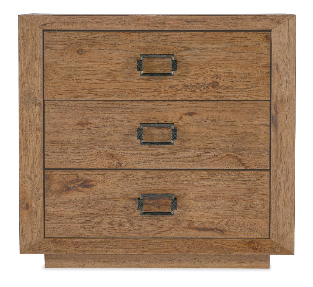 American Home Furniture | Hooker Furniture - Big Sky Three Drawer Nightstand 1