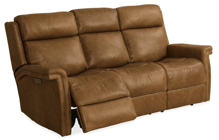 American Home Furniture | Hooker Furniture - Poise Power Recliner Sofa with Power Headrest