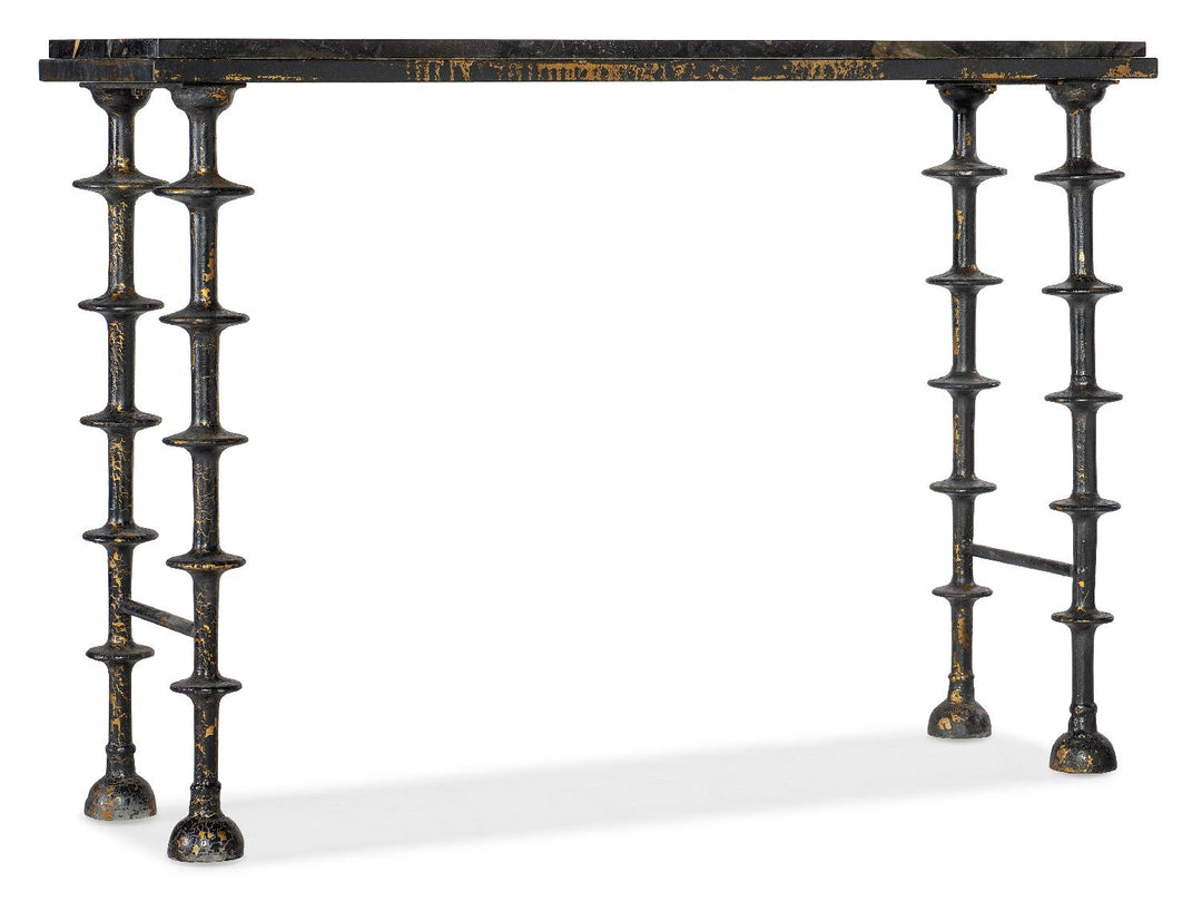 American Home Furniture | Hooker Furniture - Melange Darcie Stone Top Hall Console