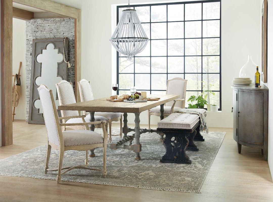 American Home Furniture | Hooker Furniture - Ciao Bella 84in Trestle Table