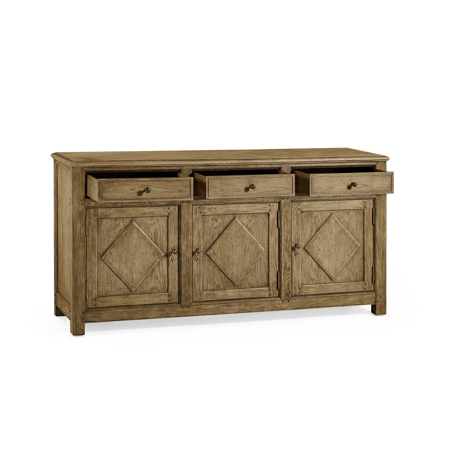 Jonathan Charles Timeless Eon Rustic French Credenza CABINETS