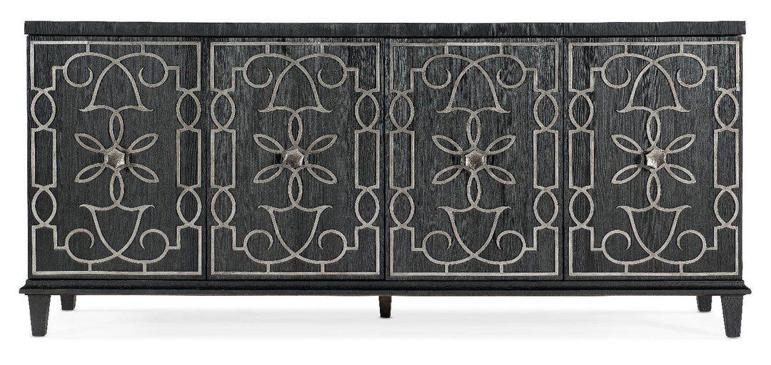 American Home Furniture | Hooker Furniture - Melange Madeline Four Door Credenza