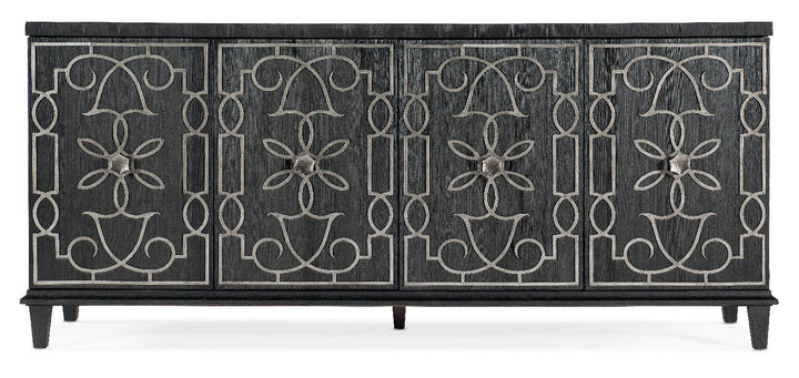 American Home Furniture | Hooker Furniture - Melange Madeline Four Door Credenza