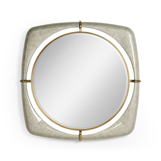 Jonathan Charles Toulouse Eggshell Mirror 42" WALL MIRRORS