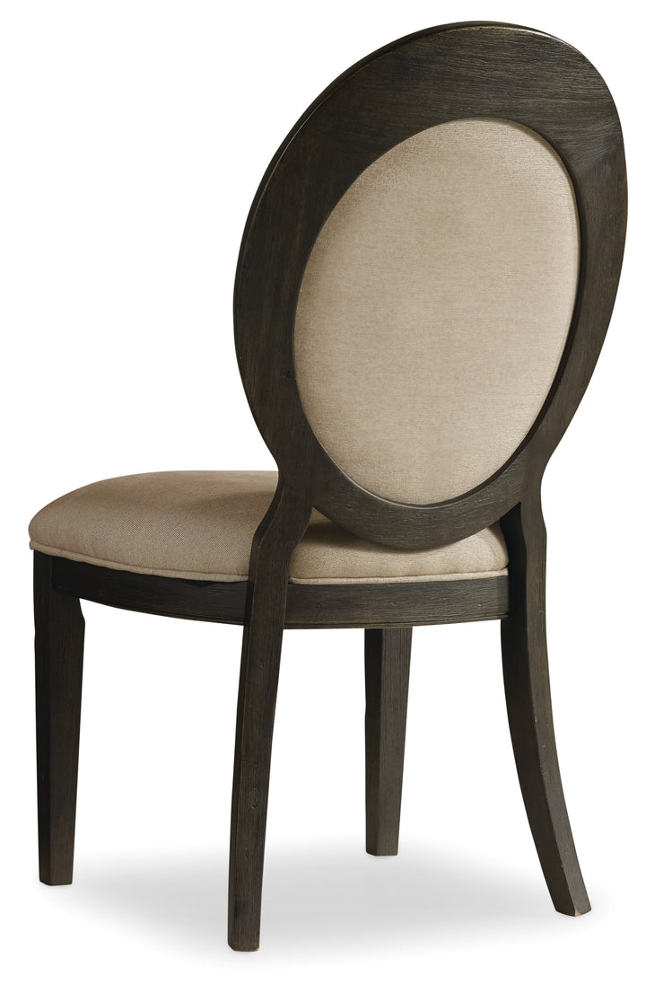 American Home Furniture | Hooker Furniture - Corsica Oval Back Side Chair - Set of 2