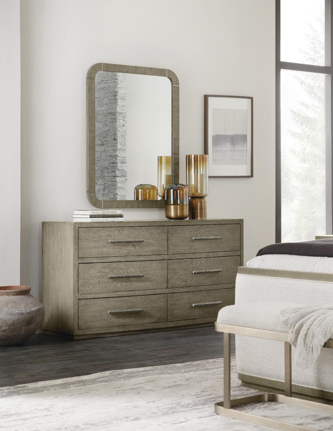 American Home Furniture | Hooker Furniture - Linville Falls Pinnacle Trails Mirror