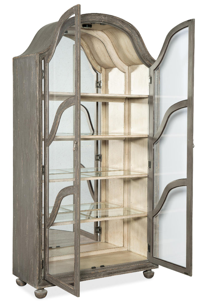 American Home Furniture | Hooker Furniture - Alfresco Costa Display Cabinet