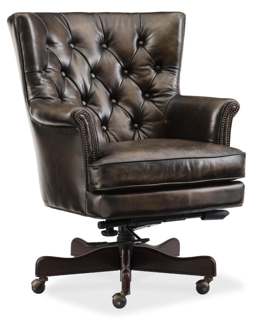 American Home Furniture | Hooker Furniture - Theodore Executive Swivel Tilt Chair