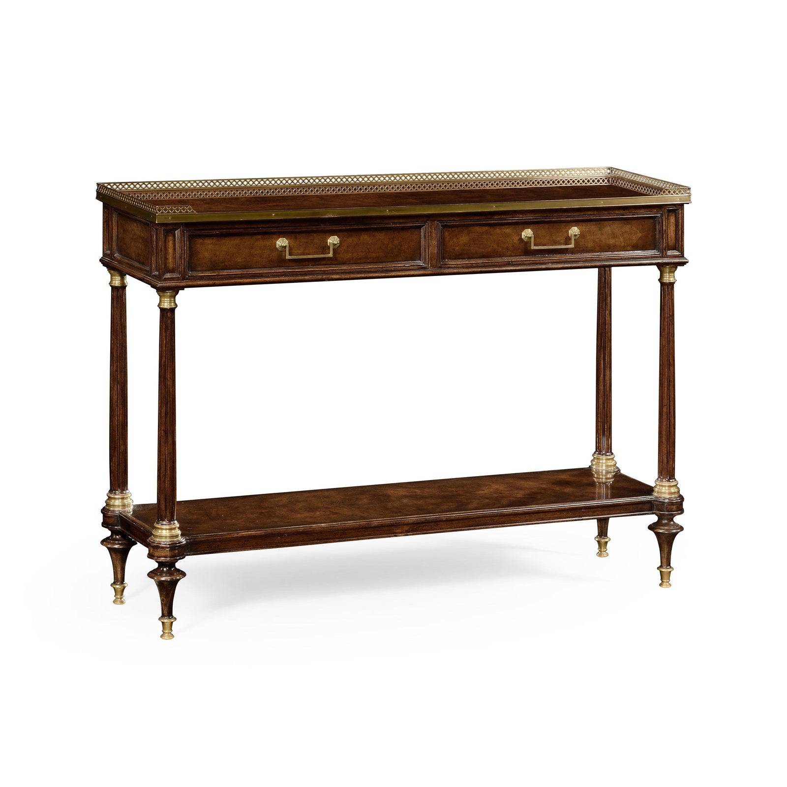 Jonathan Charles Brompton Mahogany Console Table CONSOLE TABLES